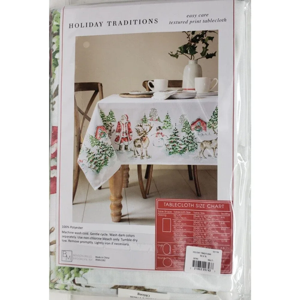 1 Fabric Tablecloth,52
